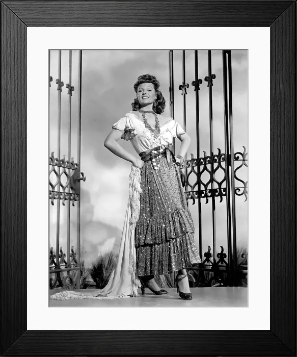 Framed Print : THE LOVES OF CARMEN, Rita Hayworth, 1948