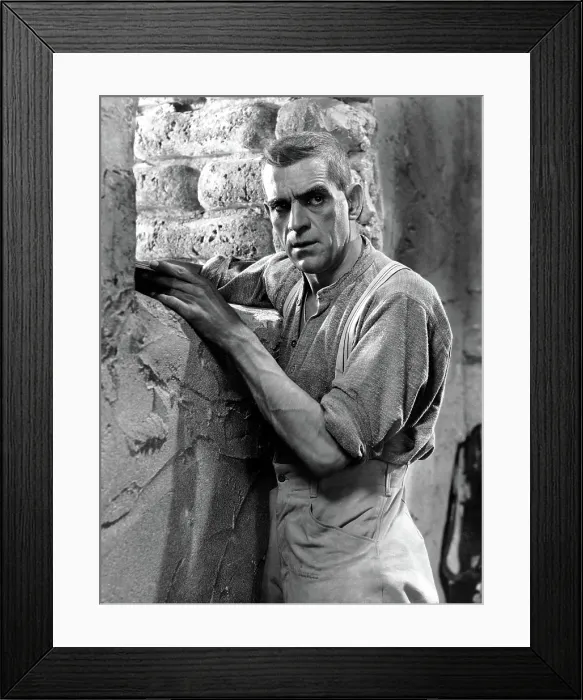 Framed Print : THE LOST PATROL, Boris Karloff, 1934