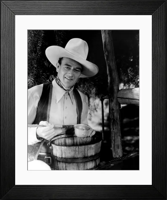 Framed Print : THE LONELY TRAIL, John Wayne, 1936 Framed Print : THE LONELY TRAIL, John Wayne, 1936