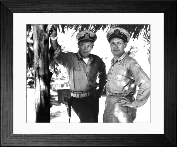 Framed Print : THEY WERE EXPENDABLE, John Wayne, Robert Montgomery, 1945 Framed Print : THEY WERE EXPENDABLE, John Wayne, Robert Montgomery, 1945