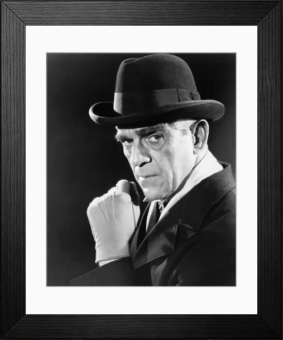Framed Print : LURED, Boris Karloff, 1947 Framed Print : LURED, Boris Karloff, 1947