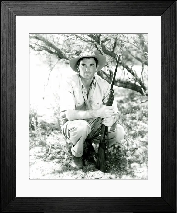 Framed Print : THE MACOMBER AFFAIR, Gregory Peck, 1947 Framed Print : THE MACOMBER AFFAIR, Gregory Peck, 1947