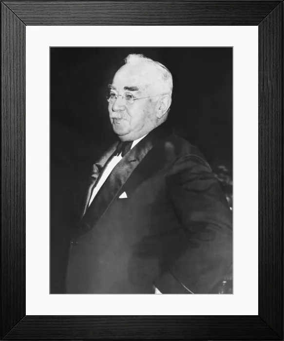 Framed Print : Milton Hershey, industrial chocolatier, built the town of Hershey, Pennsylvania. In 1937, 2500 permanent residents lived in the town and his factories employed about 2500 workers Framed Print : Milton Hershey, industrial chocolatier, built the town of Hershey, Pennsylvania. In 1937, 2500 permanent residents lived in the town and his factories employed about 2500 workers