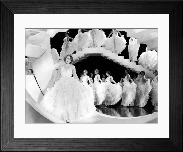Framed Print : DAMES, Ruby Keeler in Busby Berkeley production number, 1934