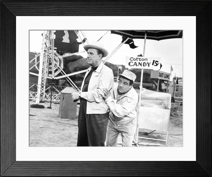 Framed Print : DANCE WITH ME, HENRY, from left: Bud Abbott, Lou Costello, 1956