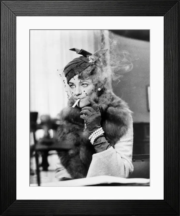 Framed Print : THE DAMNED, (aka LA CADUTA DEGLI DEI), Charlotte Rampling, 1969