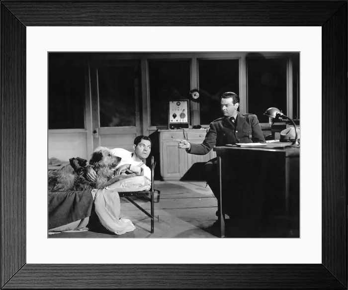 Framed Print : DARK MOUNTAIN, from left: Eddie Quillan, Robert Lowery, 1944 Framed Print : DARK MOUNTAIN, from left: Eddie Quillan, Robert Lowery, 1944