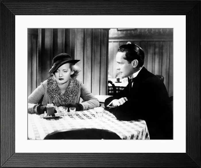 Framed Print : DANGEROUS, from left, Bette Davis, Franchot Tone, 1935