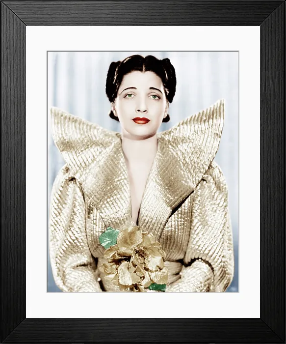 Framed Print : GIVE ME YOUR HEART, Kay Francis, 1936 Framed Print : GIVE ME YOUR HEART, Kay Francis, 1936