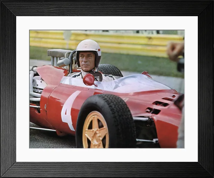 Framed Print : GRAND PRIX, Yves Montand, 1966