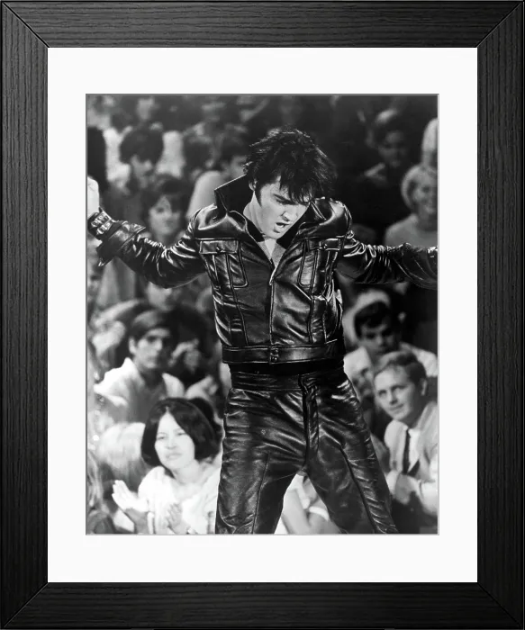 Framed Print : ELVIS PRESLEY, One Night With You, 1968, Comeback TV Special Framed Print : ELVIS PRESLEY, One Night With You, 1968, Comeback TV Special