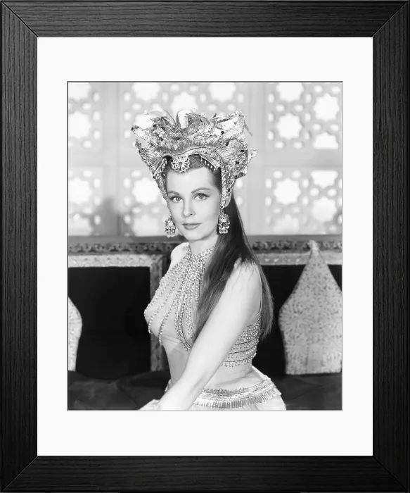 Framed Print : THE DIAMOND QUEEN, Arlene Dahl, 1953