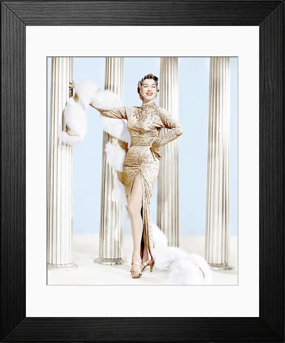 Framed Print : THE GIRL RUSH, Rosalind Russell, 1955 Framed Print : THE GIRL RUSH, Rosalind Russell, 1955