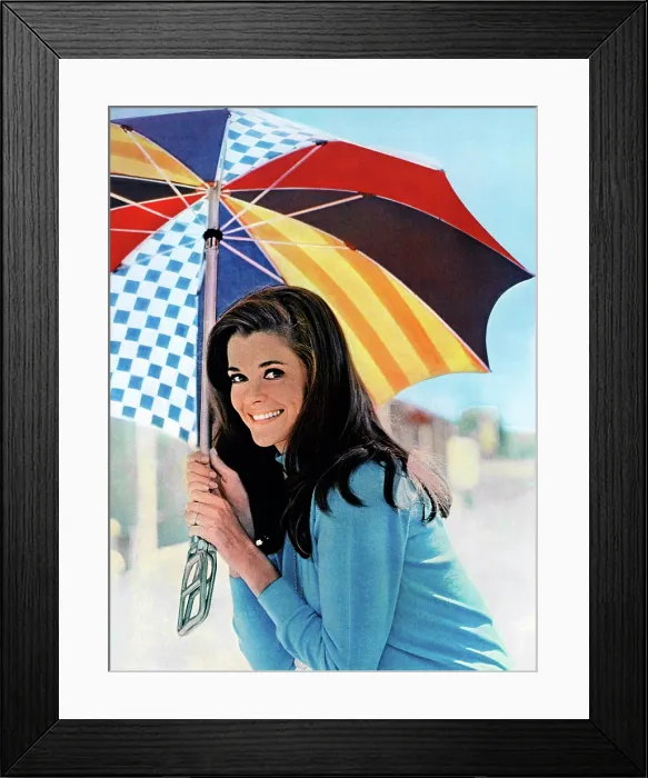 Framed Print : GRAND PRIX, Jessica Walter, 1966