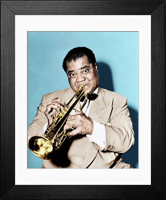 Framed Print : THE GLENN MILLER STORY, Louis Armstrong, 1954