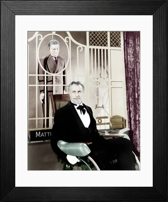 Framed Print : HOUSE OF WAX, Vincent Price, 1953