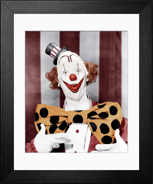 Framed Print : THE GREATEST SHOW ON EARTH, James Stewart, 1952