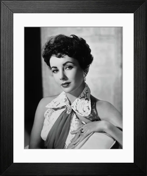 Framed Print : Elizabeth Taylor, 1952 Framed Print : Elizabeth Taylor, 1952