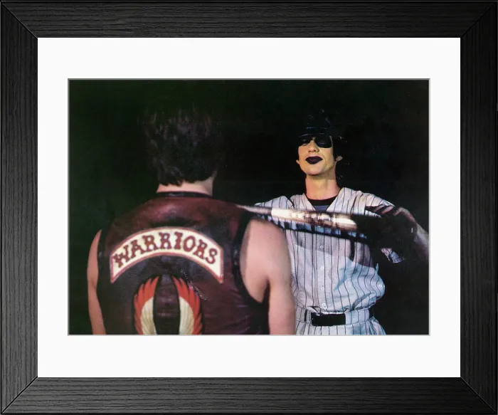 Framed Print : THE WARRIORS, James Remar (back to camera), 1979. (c)Paramount. Courtesy: Everett Collection Framed Print : THE WARRIORS, James Remar (back to camera), 1979. (c)Paramount. Courtesy: Everett Collection