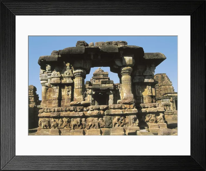 Framed Print : INDIA. KARNATAKA. Pattadakal. Mallikarjuna Temple. Built in 8th c. AISA / Everett Collection**US SALES ONLY**