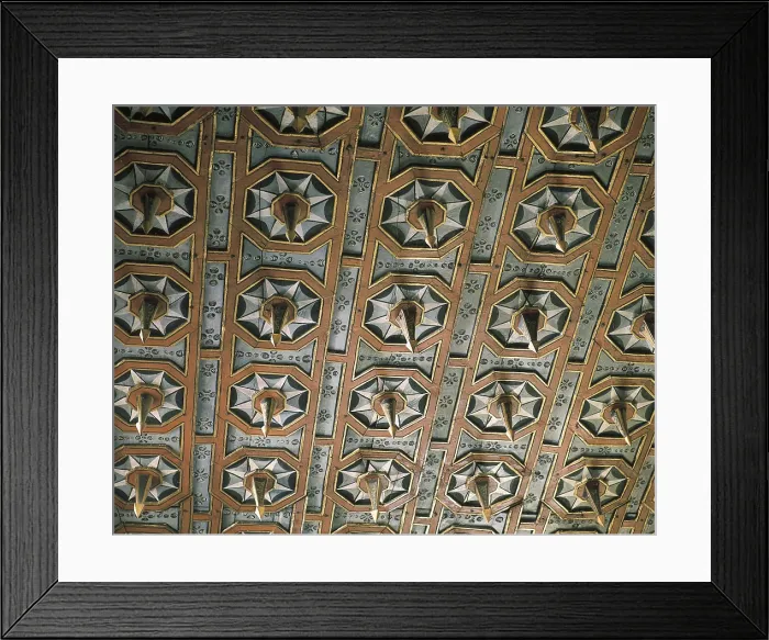 Framed Print : BOLIVIA. CHUQUISACA. Sucre. Church of San Francisco (1581). Detail of the coffered ceiling (mudejar style influence). Decorative Arts. AISA / Everett Collection**US SALES ONLY** Framed Print : BOLIVIA. CHUQUISACA. Sucre. Church of San Francisco (1581). Detail of the coffered ceiling (mudejar style influence). Decorative Arts. AISA / Everett Collection**US SALES ONLY**