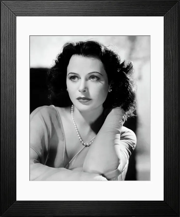 Framed Print : Hedy Lamarr, ca. mid-1940s Framed Print : Hedy Lamarr, ca. mid-1940s