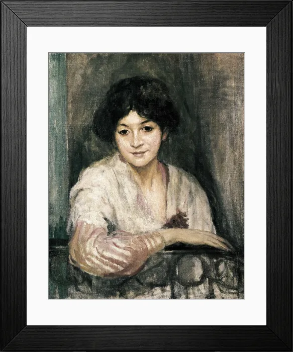 Framed Print : CANALS i LLAMBI, Ricard (1876-1931). Figure. Impressionism. Oil on canvas. Private Collection. AISA / Everett Collection**US SALES ONLY** Framed Print : CANALS i LLAMBI, Ricard (1876-1931). Figure. Impressionism. Oil on canvas. Private Collection. AISA / Everett Collection**US SALES ONLY**