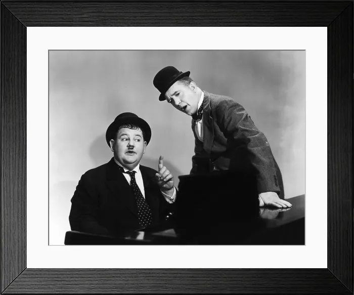 Framed Print : OLIVER HARDY, STAN LAUREL [Laurel and Hardy]