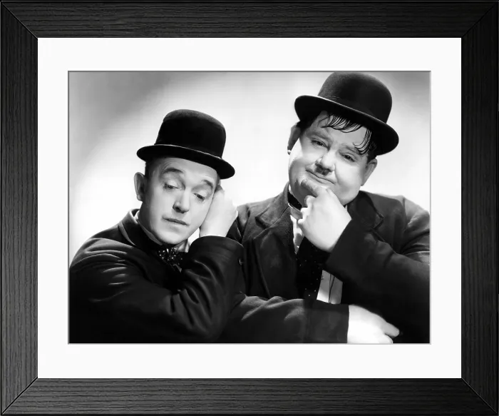 Framed Print : STAN LAUREL, OLIVER HARDY [LAUREL AND HARDY]