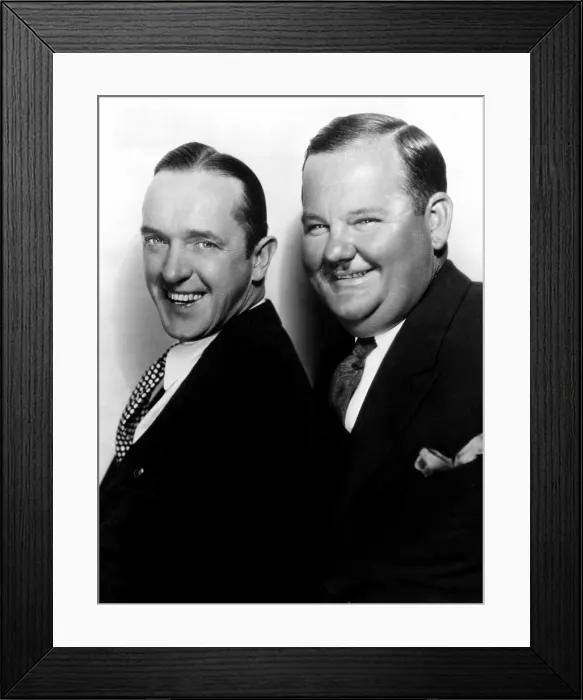 Framed Print : STAN LAUREL, OLIVER HARDY [Laurel & Hardy]