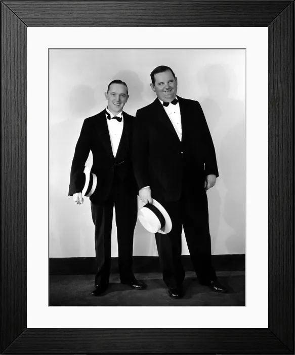 Framed Print : STAN LAUREL, OLIVER HARDY [Laurel & Hardy], c. early 1930s