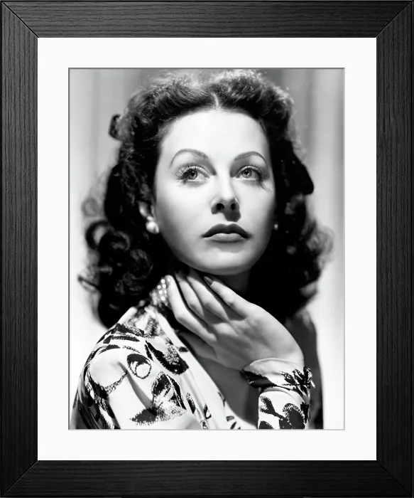 Framed Print : Hedy Lamarr, ca. mid-1940s Framed Print : Hedy Lamarr, ca. mid-1940s