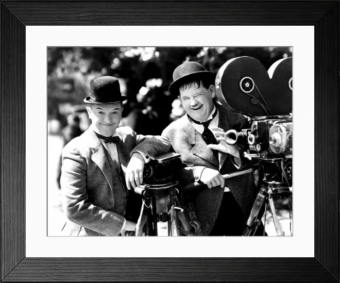 Framed Print : LAUREL AND HARDY Framed Print : LAUREL AND HARDY
