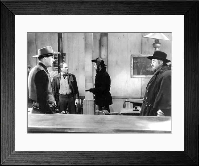 Framed Print : DAY OF THE OUTLAW, Robert Ryan, Robert Cornthwaite, Lance Fuller, Burl Ives, 1959