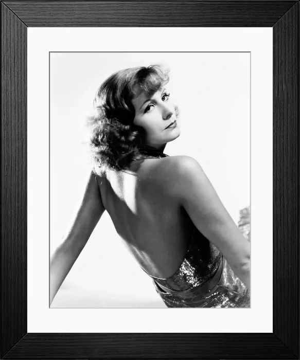 Framed Print : SUSAN LENOX-HER FALL AND RISE, Greta Garbo, portrait by Clarence Sinclair Bull, 1931