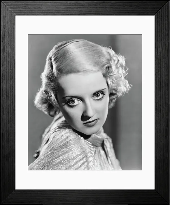 Framed Print : Bette Davis, ca. 1934