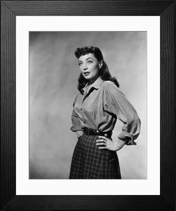 Framed Print : DAY OF THE BADMAN, Marie Windsor, 1958 Framed Print : DAY OF THE BADMAN, Marie Windsor, 1958