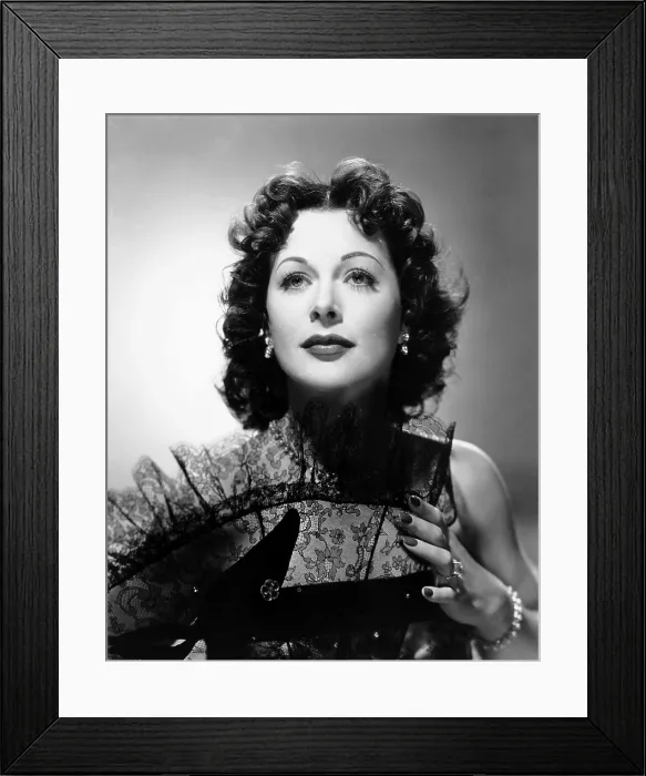 Framed Print : Hedy Lamarr, ca. late 1940s Framed Print : Hedy Lamarr, ca. late 1940s