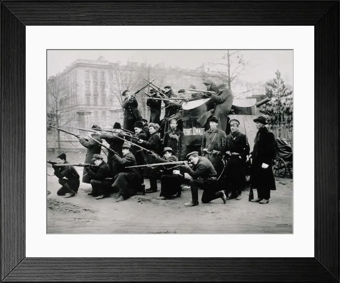 Framed Print : Russian Revolution (October 1917)