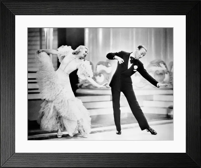 Framed Print : SWING TIME, Ginger Rogers, Fred Astaire, 1936