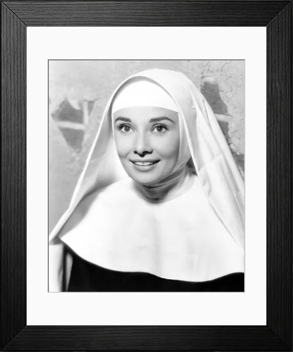Framed Print : THE NUN'S STORY, Audrey Hepburn, 1959 Framed Print : THE NUN'S STORY, Audrey Hepburn, 1959