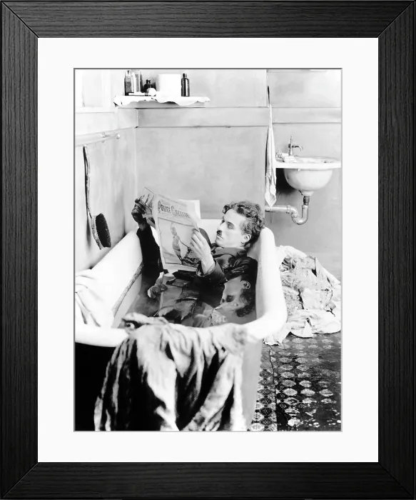 Framed Print : PAY DAY, Charlie Chaplin, 1922 Framed Print : PAY DAY, Charlie Chaplin, 1922