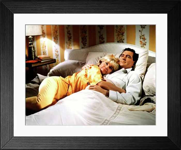 Framed Print : SEND ME NO FLOWERS, from left: Doris Day, Rock Hudson, 1964 Framed Print : SEND ME NO FLOWERS, from left: Doris Day, Rock Hudson, 1964