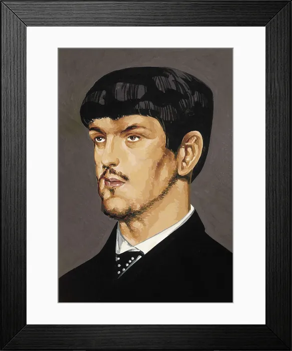 Framed Print : DEBUSSY, Claude (1862-1918). Painting. AISA / Everett Collection**US SALES ONLY**