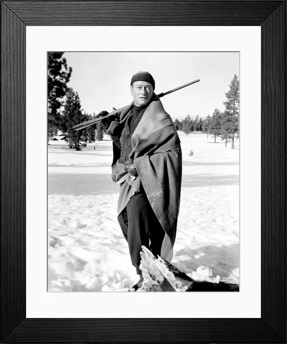 Framed Print : ISLAND IN THE SKY, John Wayne, 1953