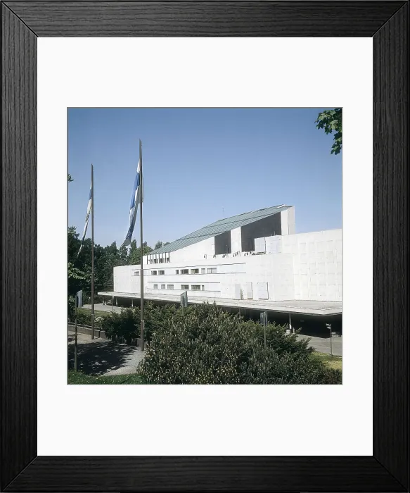 Framed Print : Finlandia Hall. 1967 - 1971. FINLAND. Helsinki. Concert and exhibition hall of Helsinki. Organic architecture. Architecture. AISA / Everett Collection**US SALES ONLY** Framed Print : Finlandia Hall. 1967 - 1971. FINLAND. Helsinki. Concert and exhibition hall of Helsinki. Organic architecture. Architecture. AISA / Everett Collection**US SALES ONLY**