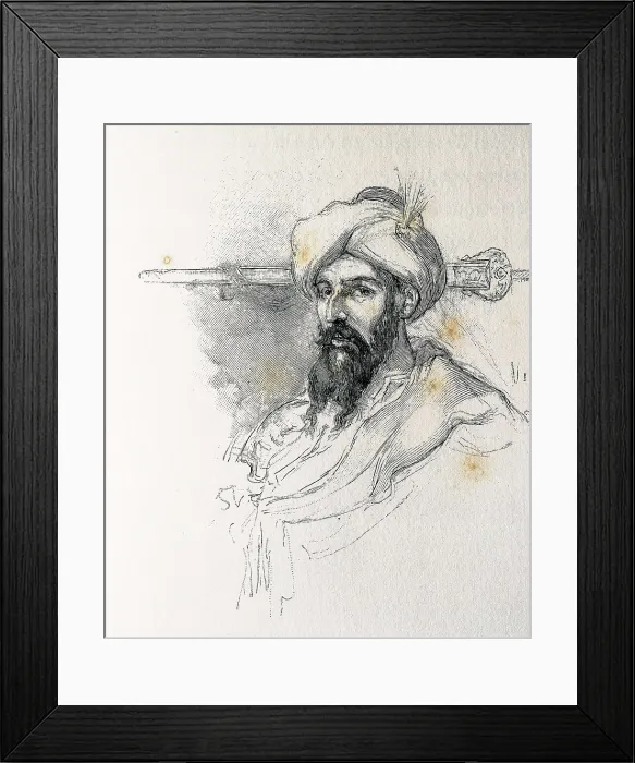 Framed Print : The Adventures of the Last of the Abencerrages. 1897