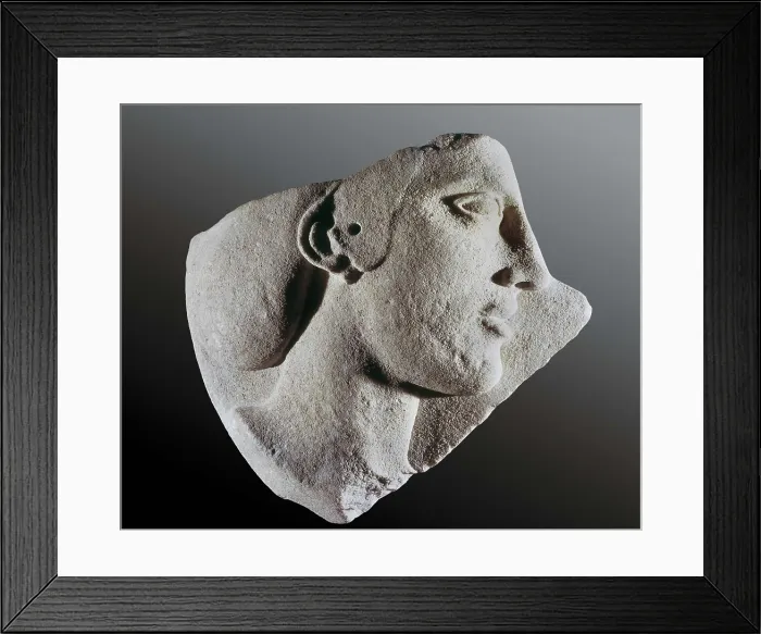 Framed Print : Discus of Milos. Greek art. Relief on marble. GREECE. Athens. National Museum of Archaeology. AISA / Everett Collection**US SALES ONLY**