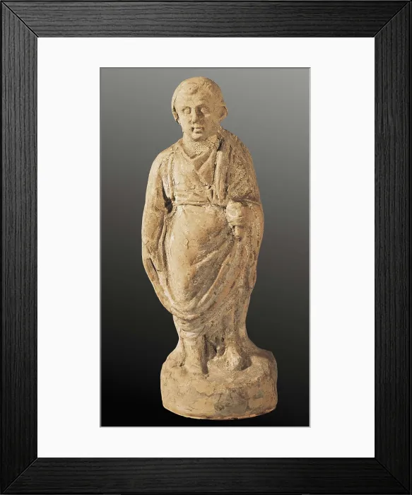 Framed Print : Philosopher. ITALY. Taranto. Taranto Archaelogical National Museum. Clay figure. Greek art. Sculpture. AISA / Everett Collection**US SALES ONLY** Framed Print : Philosopher. ITALY. Taranto. Taranto Archaelogical National Museum. Clay figure. Greek art. Sculpture. AISA / Everett Collection**US SALES ONLY**