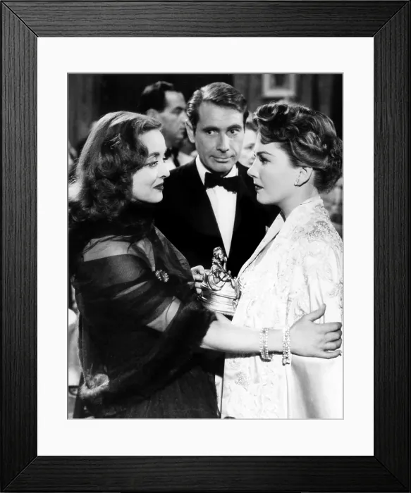 Framed Print : ALL ABOUT EVE, Bette Davis, Gary Merrill, Anne Baxter, 1950, TM & Copyright (c) 20th Century Fox Film Corp. All rights reserved